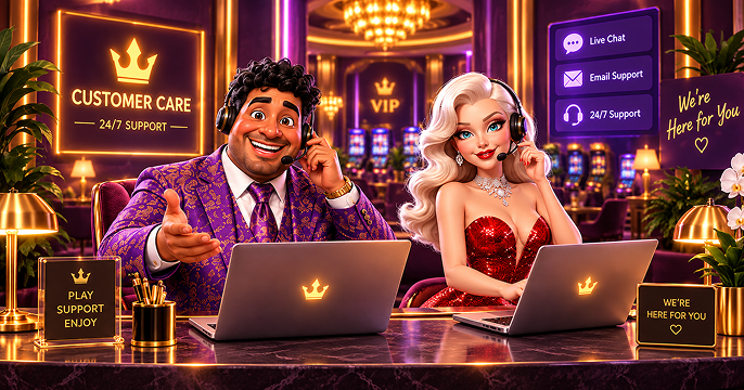 SpiniMax Casino support