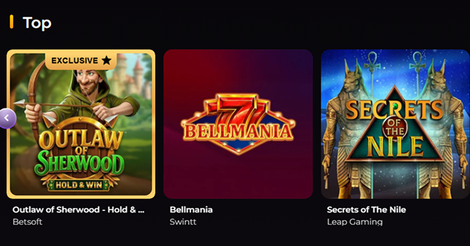 SpiniMax Casino Games